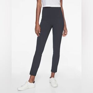 Athleta Wander Slim Crop Mid Rise Slit Skinny Travel Work Hiking Pants 12 Tall